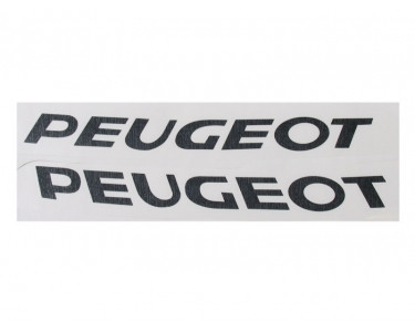 Stickers Peugeot Zwart