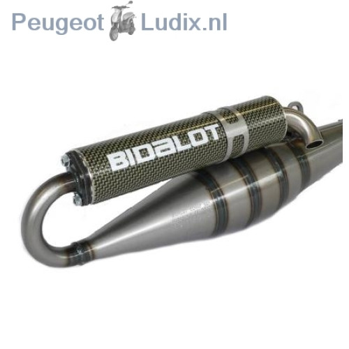 Uitlaat Peugeot Ludix Bidalot CS1R Kevlar
