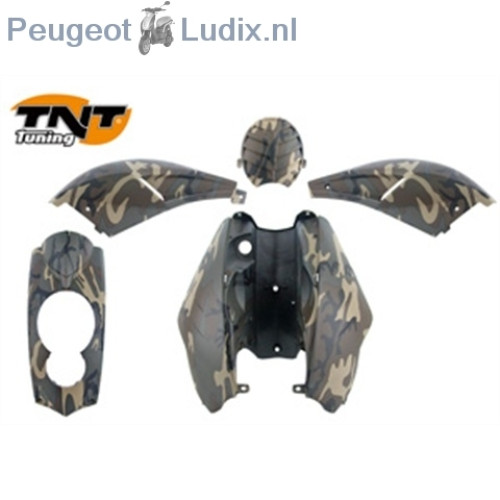 Kappenset Camouflage Peugeot Ludix