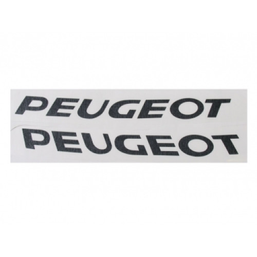 Stickers Peugeot Zwart