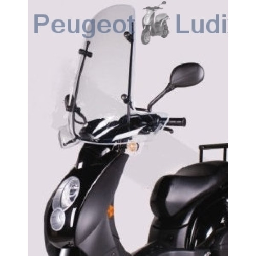 Windscherm Peugeot Ludix Trend & Elegance Smoke